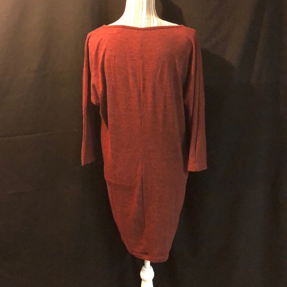 Old Navy Shirt Dress - XSmall - Maroon - Picture 3 of 8